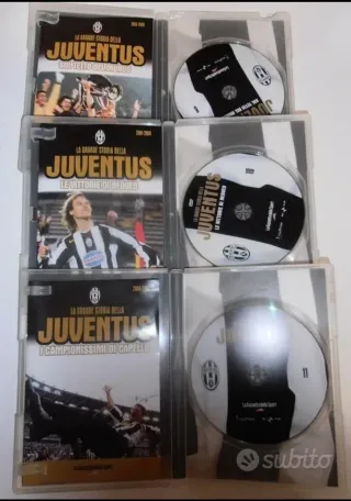 La Grande Storia della Juventus DVD Box+omaggio