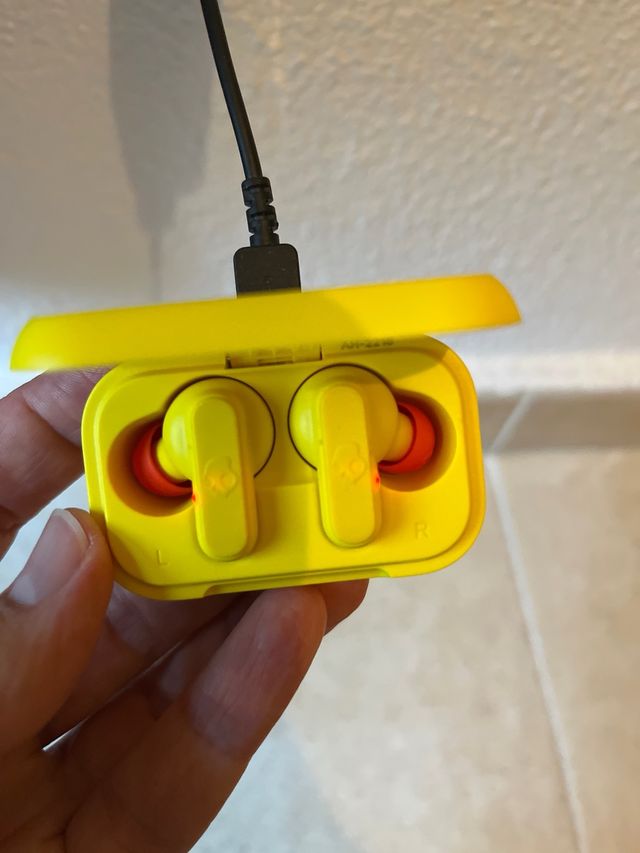 Auriculares Bluetooth Skullcandy Amarillos