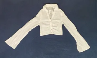 Camisa Pull&Bear Blanca Talla XS