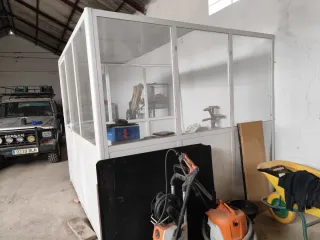 Oficina modular aluminio 2.5x2.5m