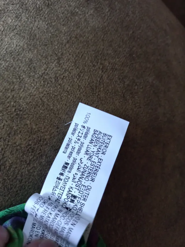 Vestido fiesta satén ZARA verde y morado