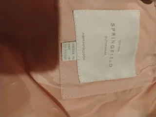 Chaquetón rosa mujer talla S