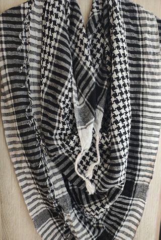 Pañuelo palestino Kufiya vintage