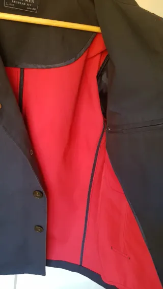 Cazadora Sfera 3/4 Talla L azul