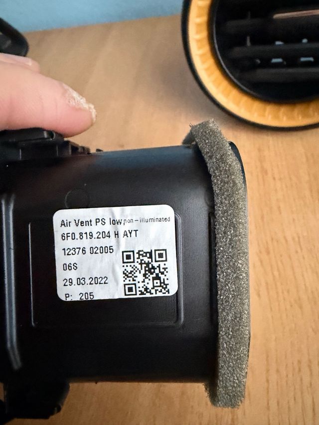 Aireadores SEAT Ibiza/Arona