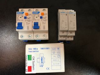 OMNIALUXSTORE LOTTO CONTATTORE+TIMER+INTERRUTTORE