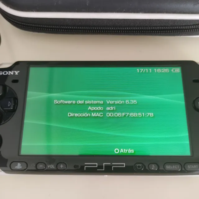 Sony PSP 3004 + Funda y Cargador
