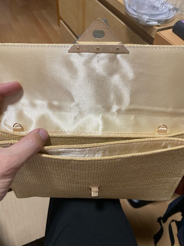 Bolso de mano EVEOUT Beige