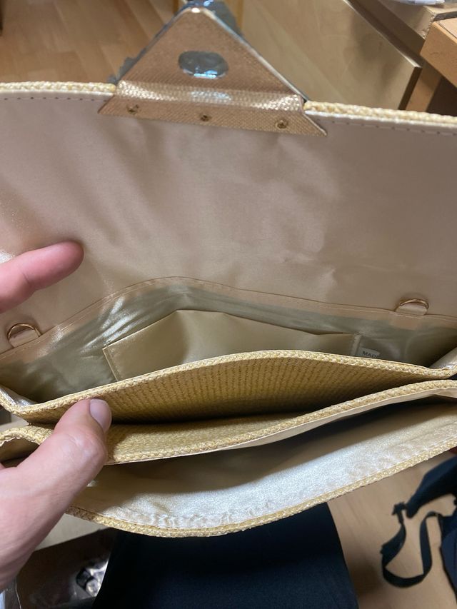 Bolso de mano EVEOUT Beige