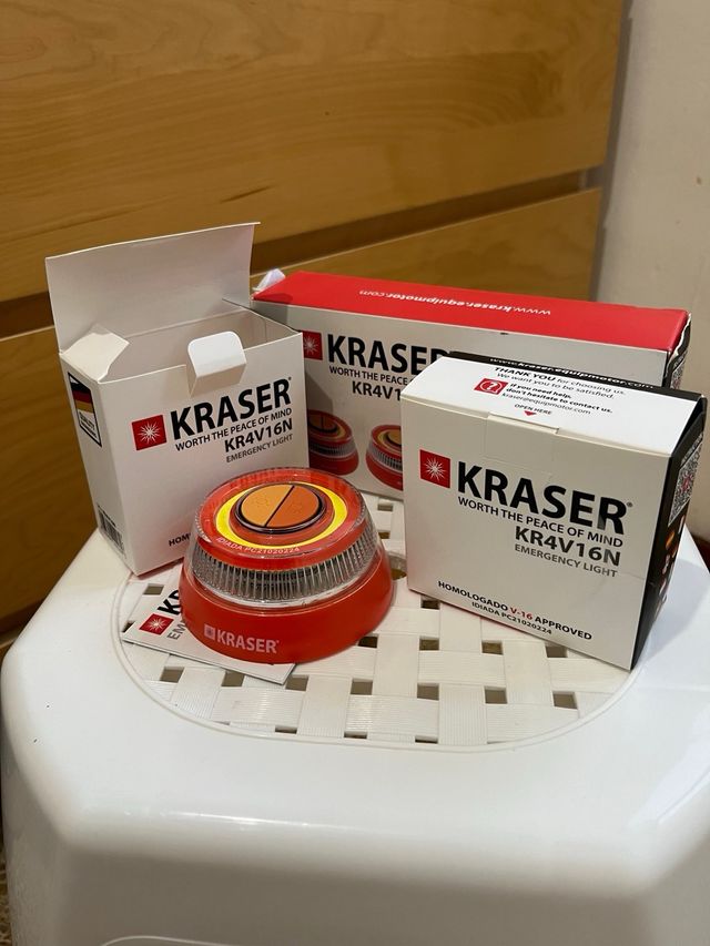 2 Luces de Emergencia Homologadas KRASER