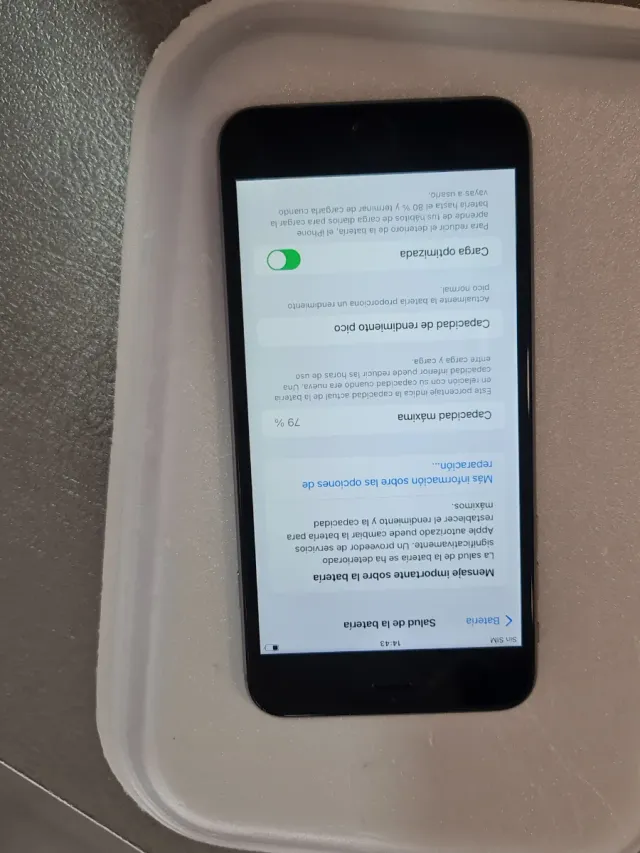 iPhone 6S Plus 128GB Plata Libre