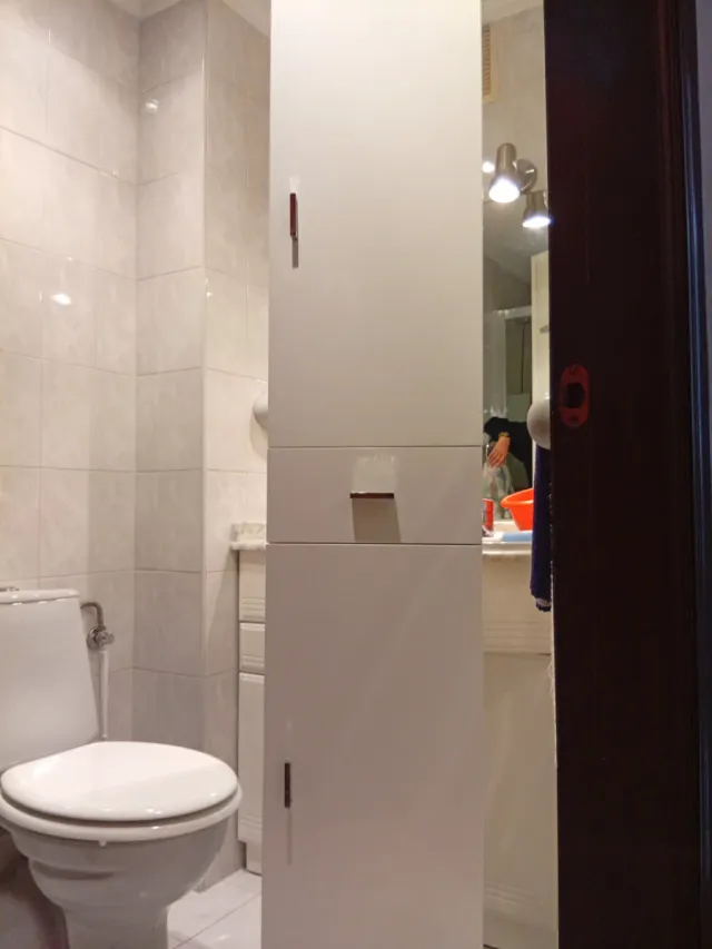 Mueble de baño blanco