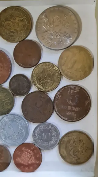 Colección monedas variadas