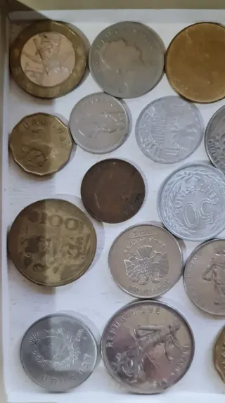 Colección monedas variadas