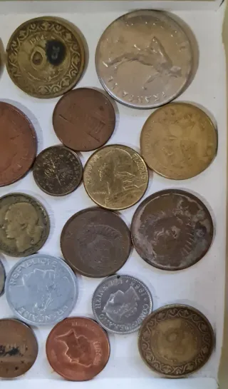 Colección monedas variadas
