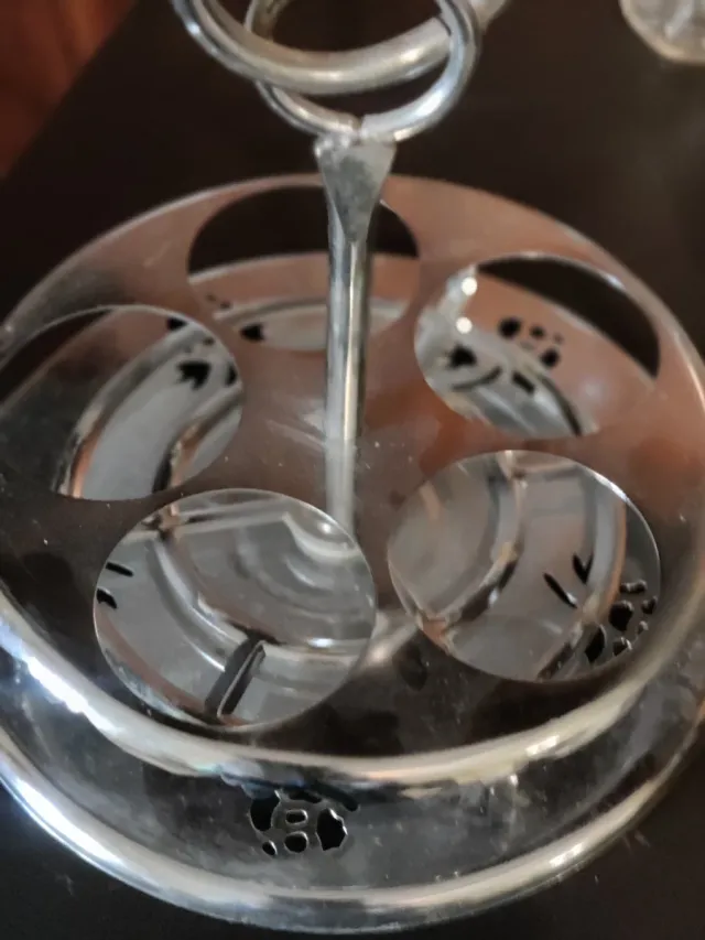 Juego saleros y aceiteras vintage