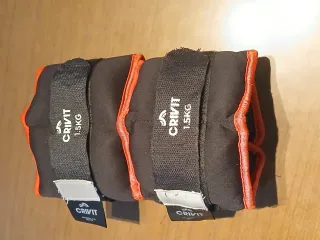 Pesas Tobillo/Muñeca Crivit 1.5kg (Par)