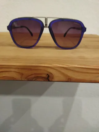 Gafas de sol Carrera azul y dorado