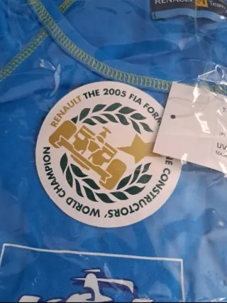 Camiseta Mujer Renault F1 Team 2005 Non tabacco