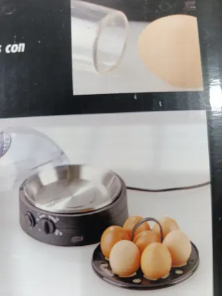 Cocedor de huevos eléctrico.