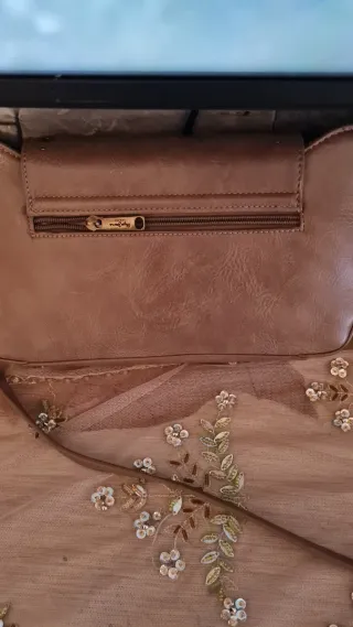 Bolso bandolera Pepe Jeans marrón