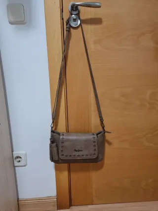 Bolso bandolera Pepe Jeans marrón