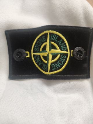 Sudadera Stone Island Blanca Talla S