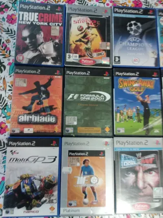 Giochi PlayStation 2: True Crime, FIFA, MotoGP
