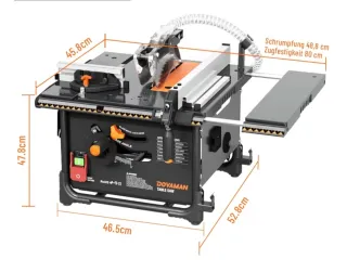 Sierra de mesa DOVAMAN
