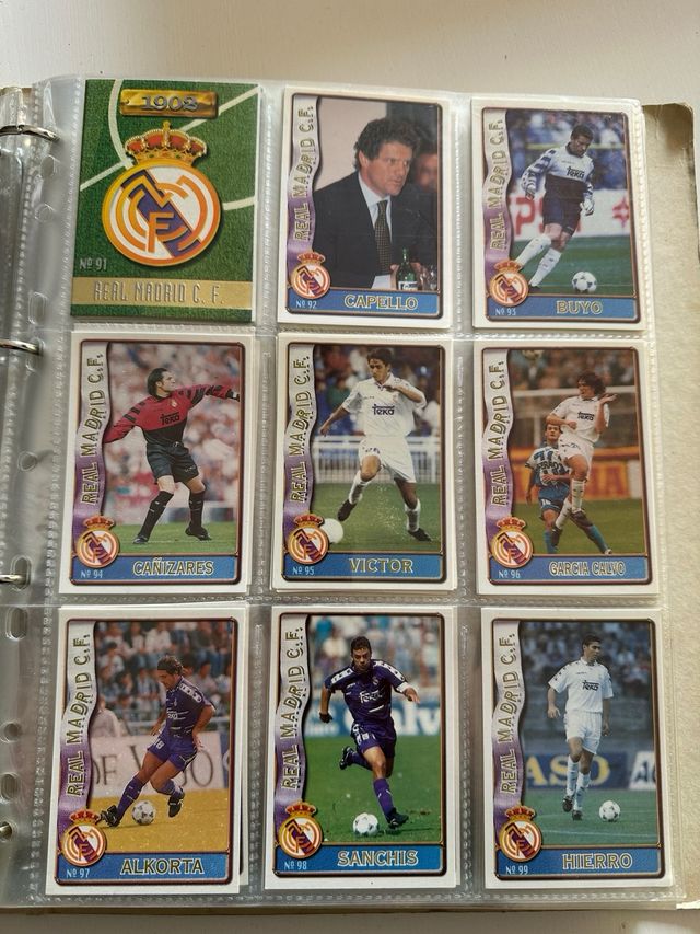 Las Fichas de La Liga 96-97