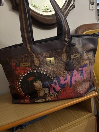 Borsa vintage marrone