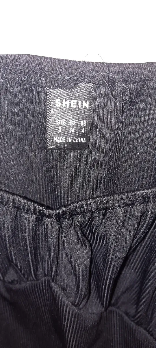 Body negro Shein manga larga