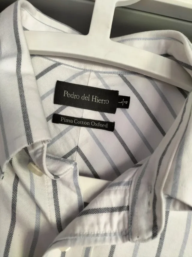 Camisa Pedro del Hierro Rayas Talla L