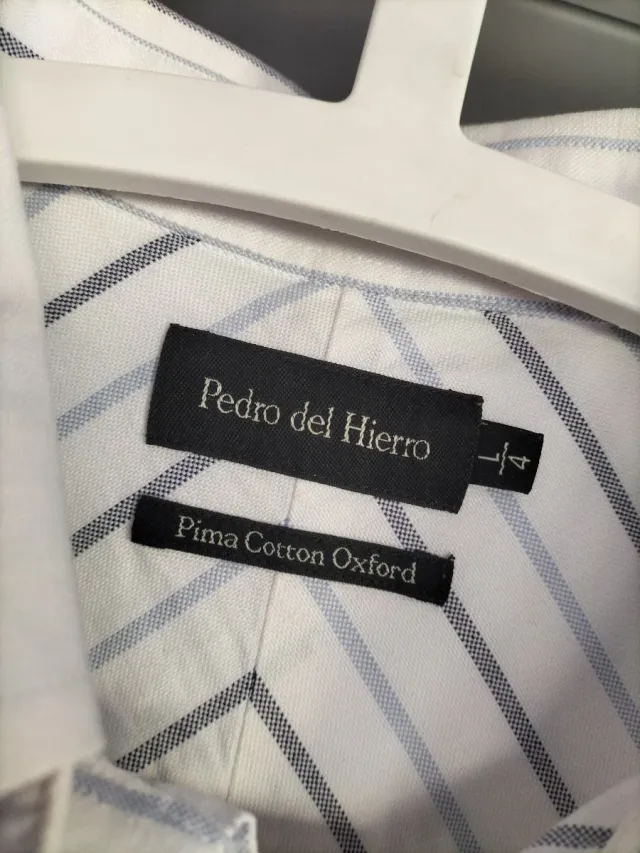 Camisa Pedro del Hierro Rayas Talla L