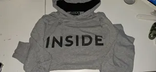 Sudadera INSIDE gris talla M