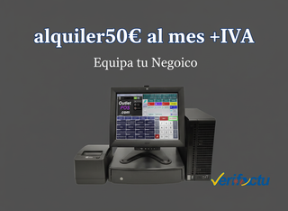 Alquiler TPV Wincor Nixdorf + Impresora + Cajón