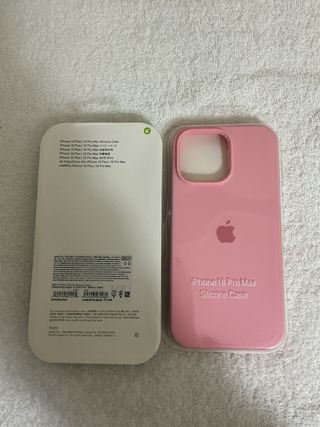 Cover iPhone 16 Pro Max Rosa Originale