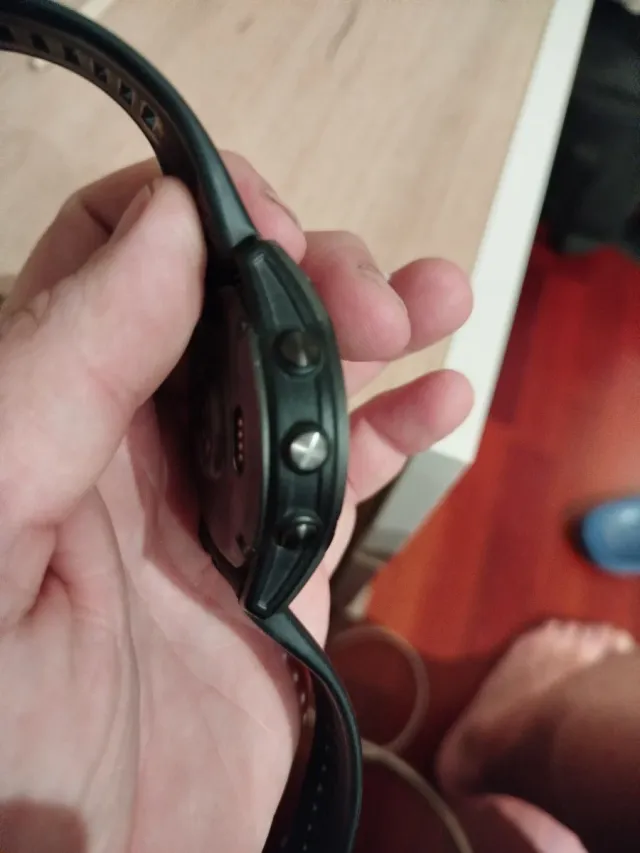 Reloj Garmin Fenix 7X Zafiro Solar Gris/Plata