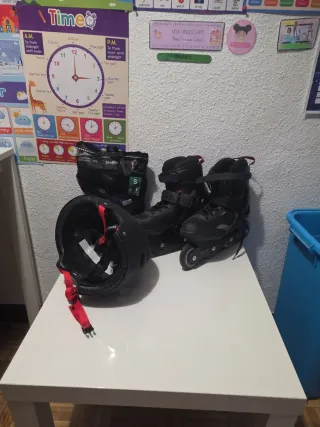 Patines Oxelo con casco