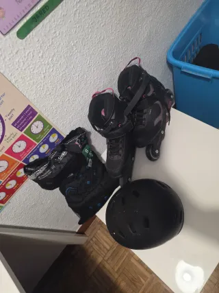 Patines Oxelo con casco