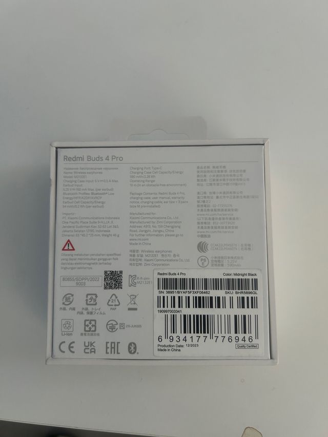 Auriculares Xiaomi Redmi Buds 4 Pro ( L10 )