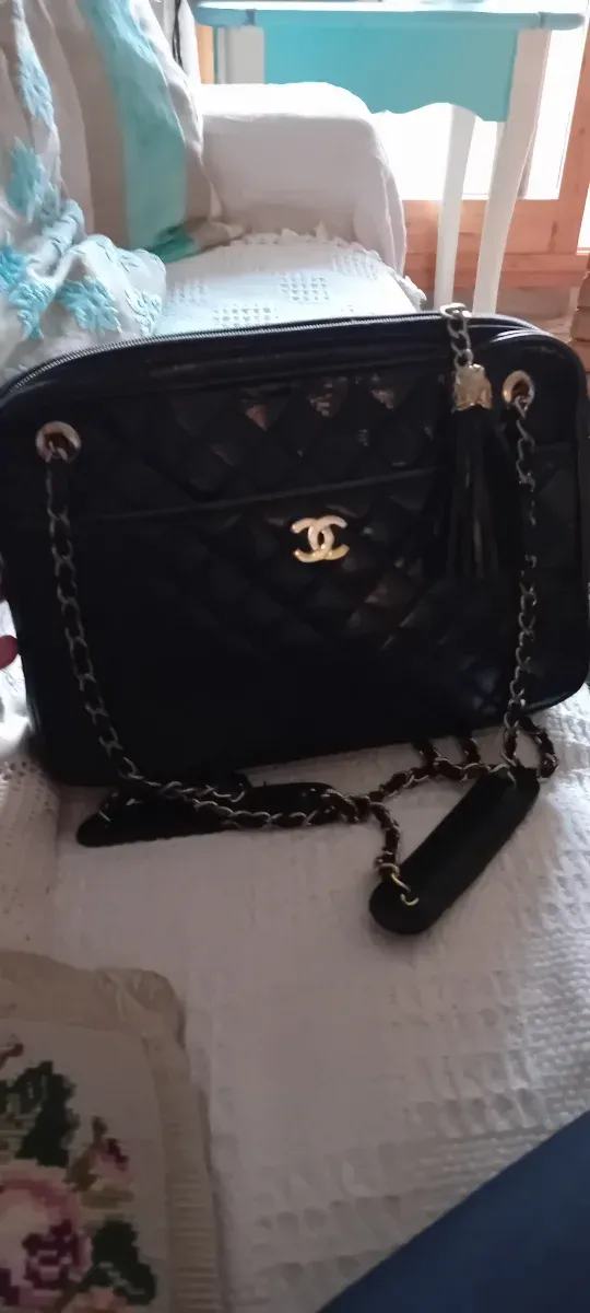 Bolso Chanel Negro Vintage