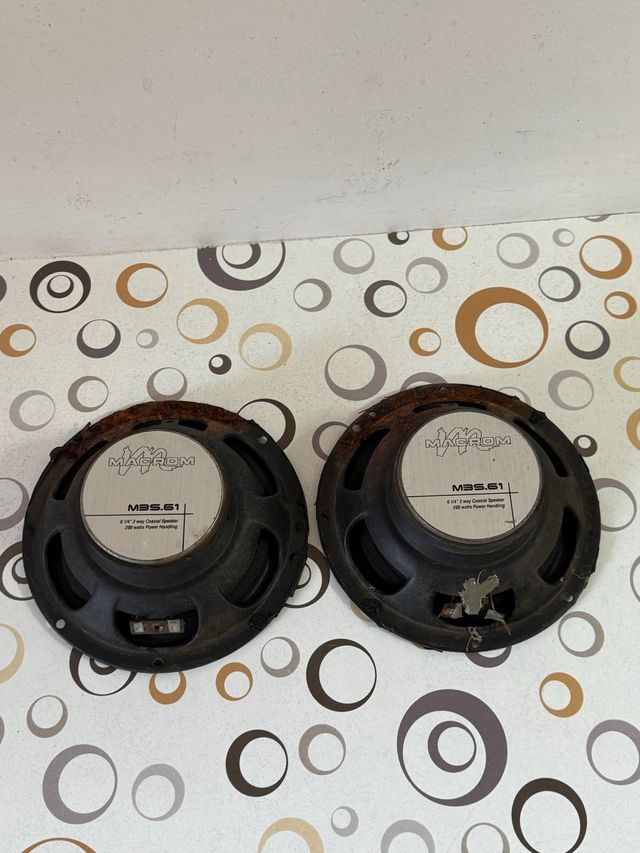 Altavoces Coaxiales MACROM MBS.61 (Un par)