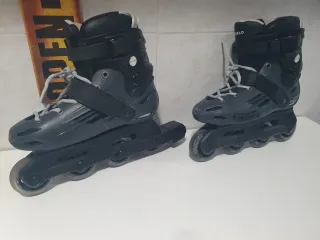 Patines en línea Oxelo T.41-42 + bolsa transporte