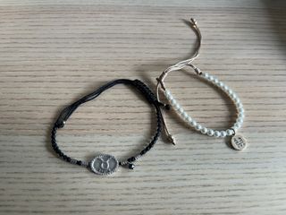 Pulseras hilo con dijes