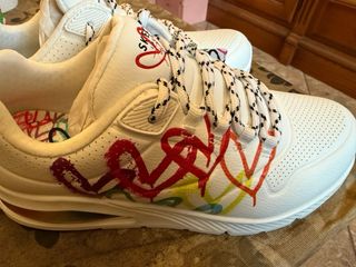 Zapatillas Skechers Blancas Multicolor