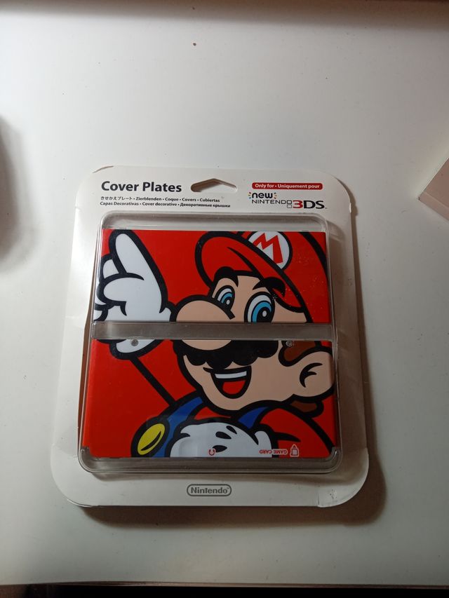 Placas Decorativas Nintendo 3DS Mario