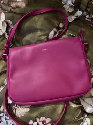 Borsa a tracolla Carpisa fucsia
