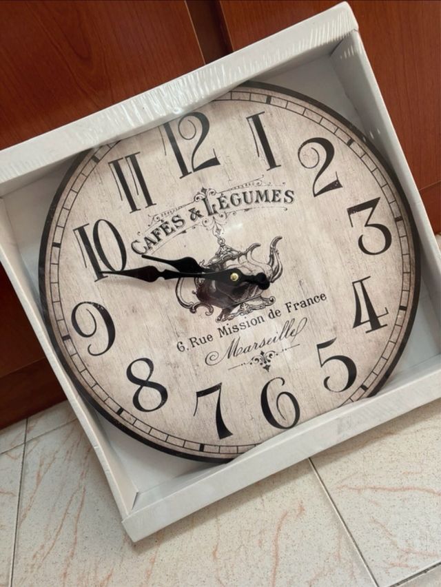 Orologio da parete Cafes & Legumes