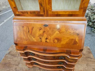 Trumeau ribalta credenza vintage restaurata